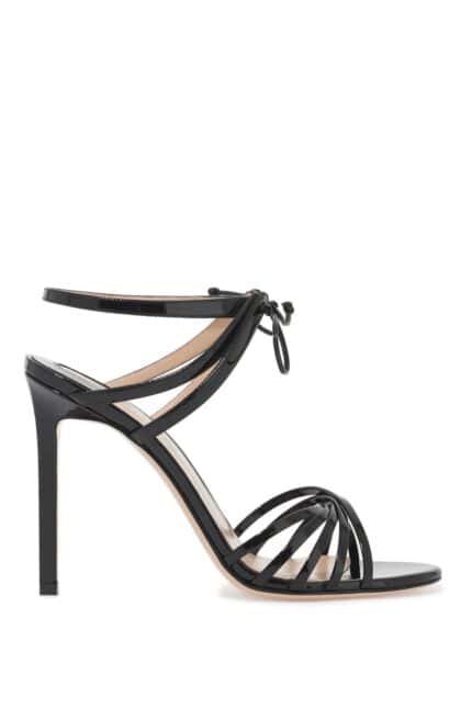 TOM FORD Glossy Sandals With Criss-cross