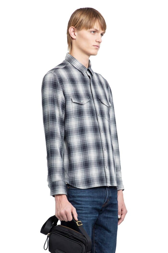 TOM FORD Grand Check Western Shirt