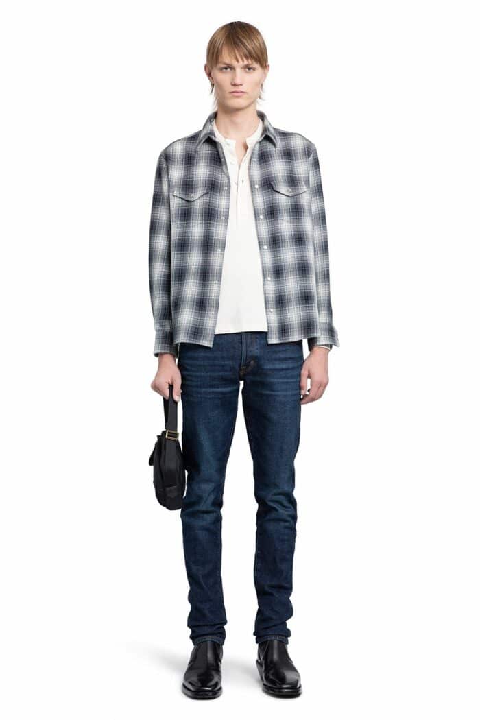 TOM FORD Grand Check Western Shirt