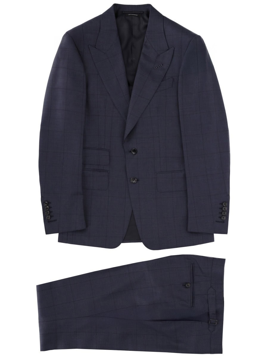 TOM FORD "GRAND OVERCHECK SHELTON" SUIT