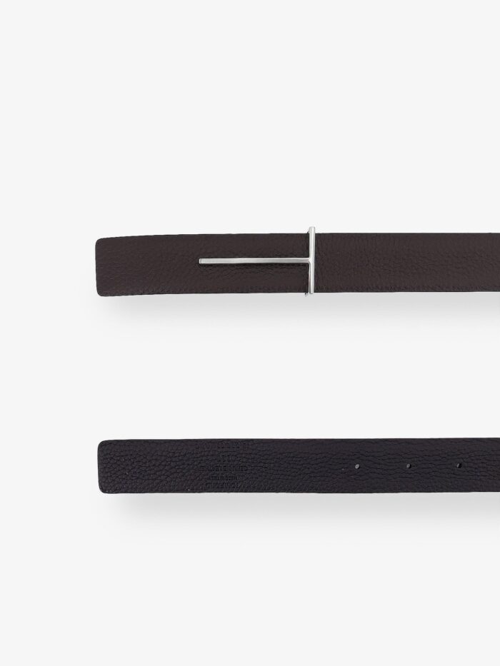 TOM FORD Hammered Leather Belt