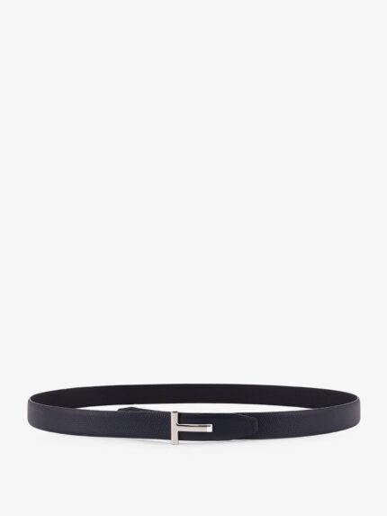 TOM FORD Hammered Leather Belt