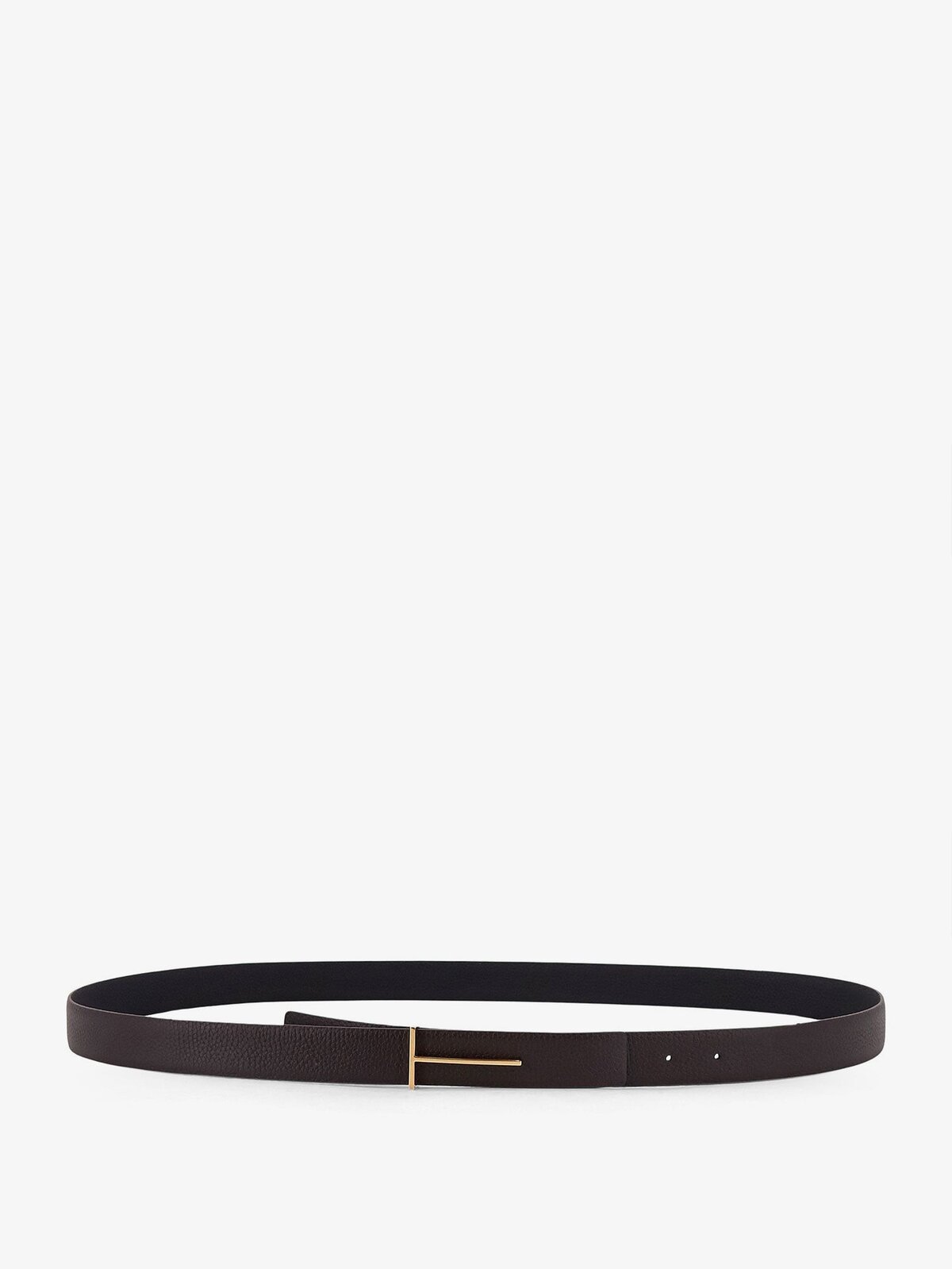 TOM FORD Hammered Leather Belt