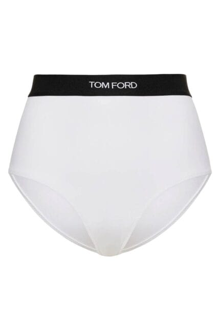 TOM FORD High-waisted Underwear Briefs With Logo Band