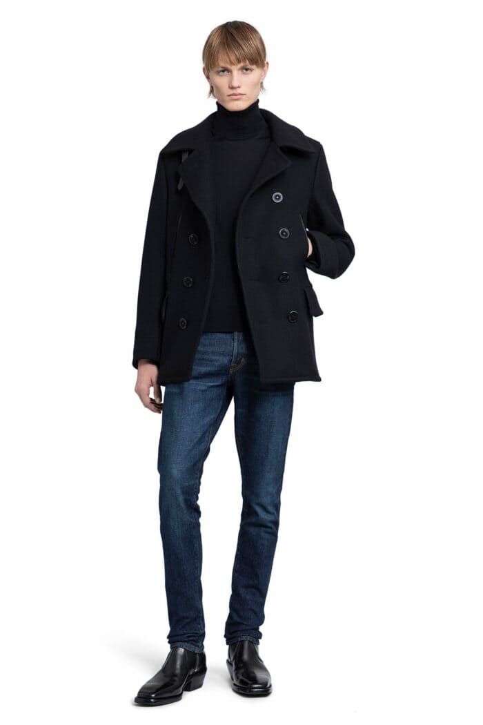 TOM FORD Japanese Melton Peacoat