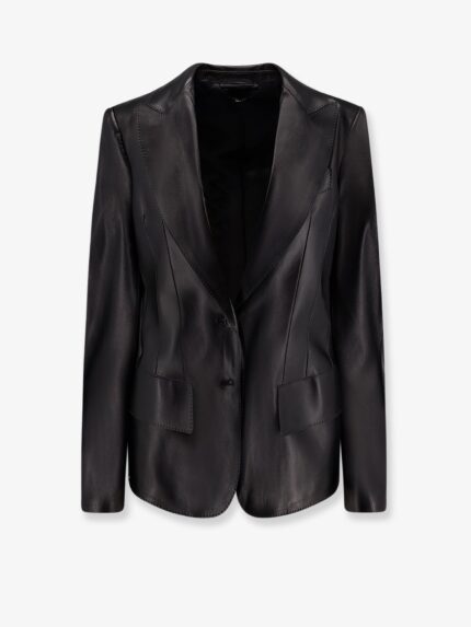 TOM FORD Leather Blazer