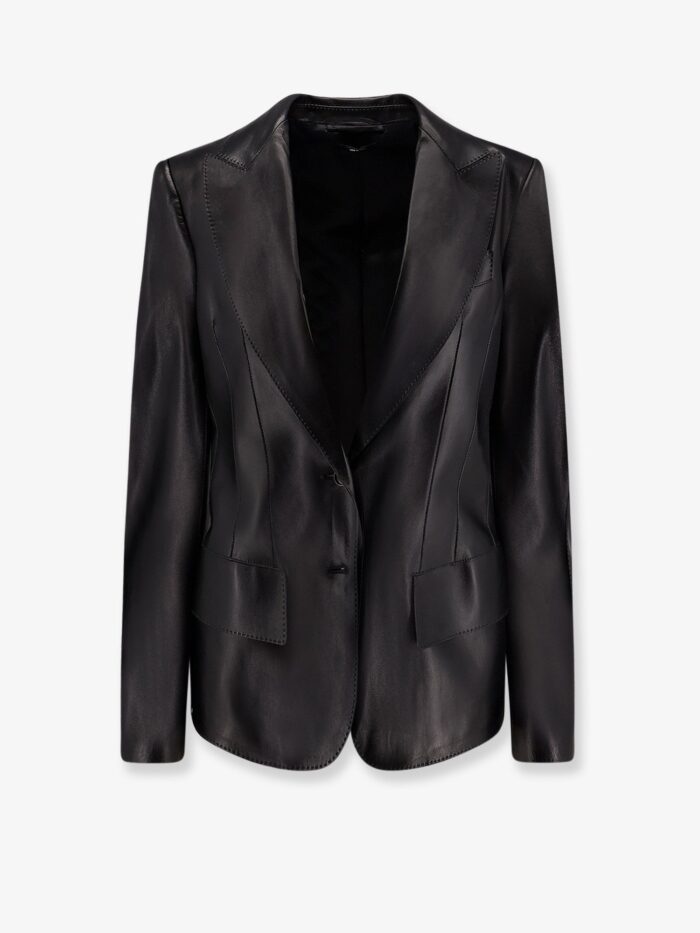 TOM FORD Leather Blazer