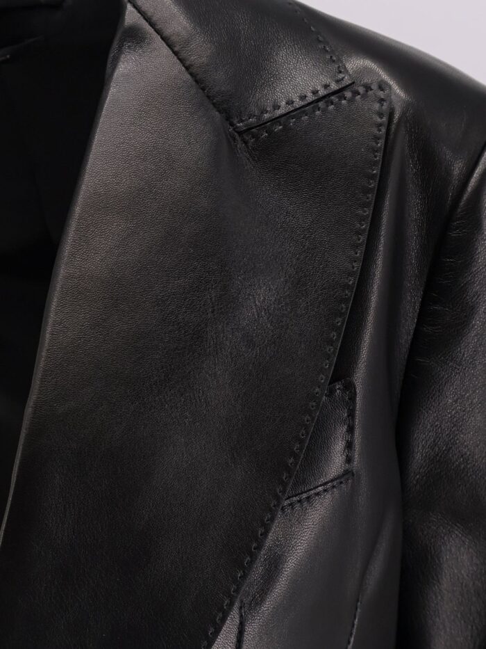 TOM FORD Leather Blazer