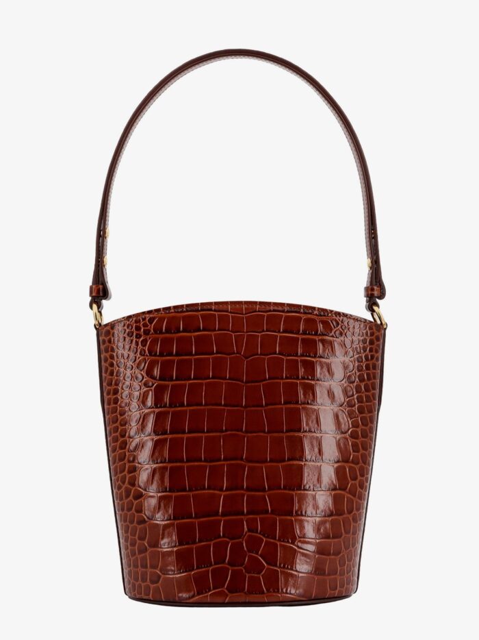 TOM FORD Leather Bucket Bag With Whitney T Logo
