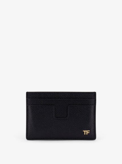 TOM FORD Leather Cardholder With Logo