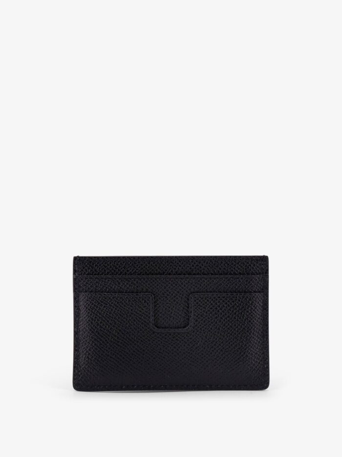 TOM FORD Leather Cardholder With Logo