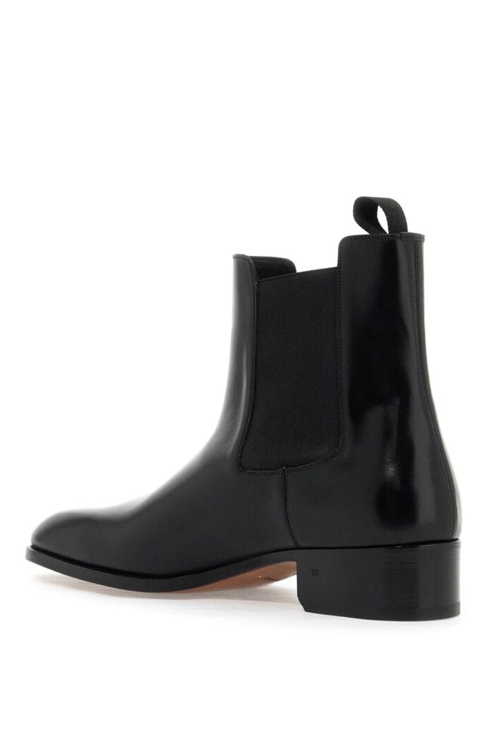 TOM FORD Leather Chelsea Ankle Boots