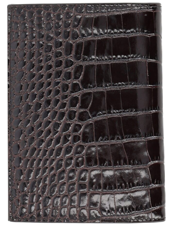 TOM FORD LEATHER PASSPORT HOLDER