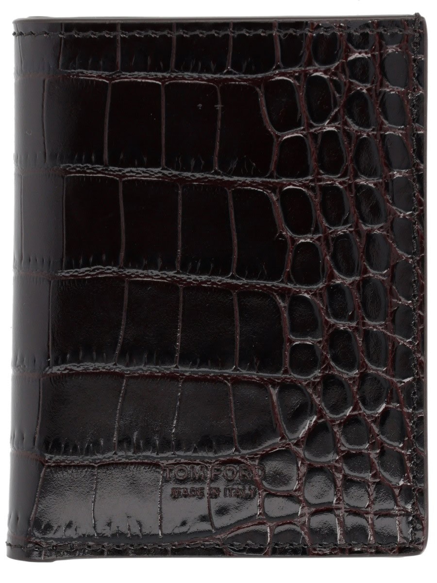 TOM FORD LEATHER WALLET