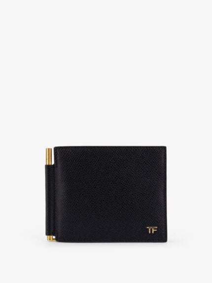 TOM FORD Leather Wallet With Logo