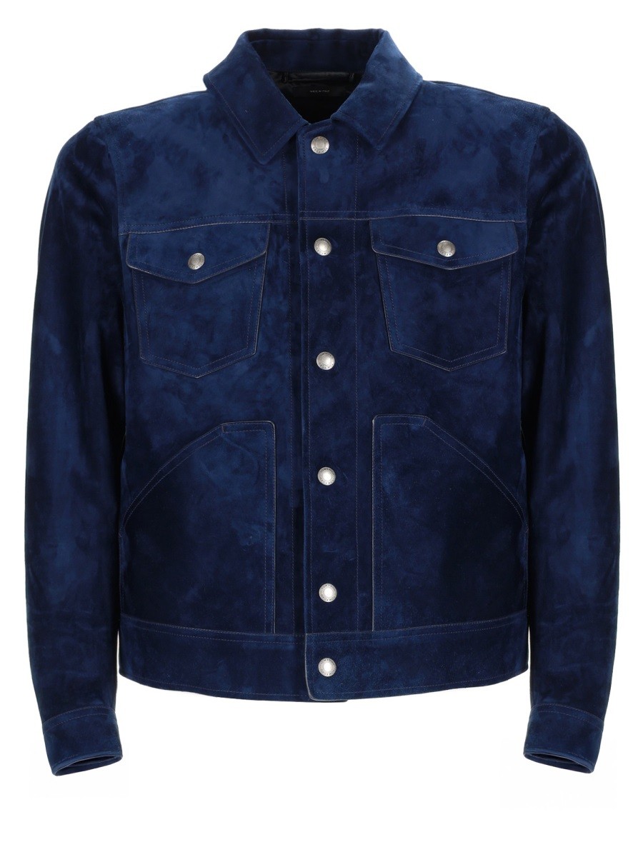 TOM FORD LEATHER "WESTERN" JACKET