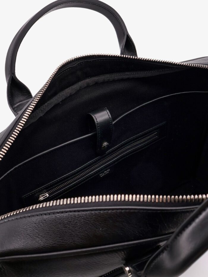 TOM FORD Leather Work Bag With Logo