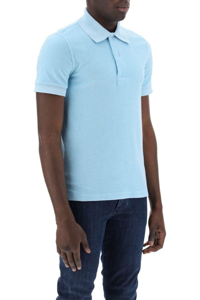 Tom Ford Lightweight Terry Cloth Polo