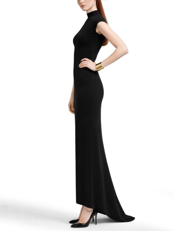 TOM FORD LONG VISCOSE DRESS