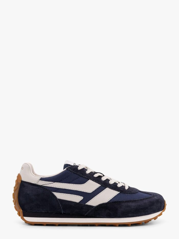 TOM FORD Low-top Suede And Mesh Sneakers