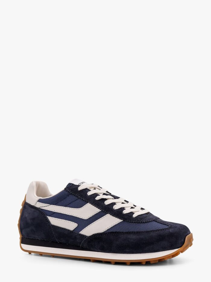 TOM FORD Low-top Suede And Mesh Sneakers