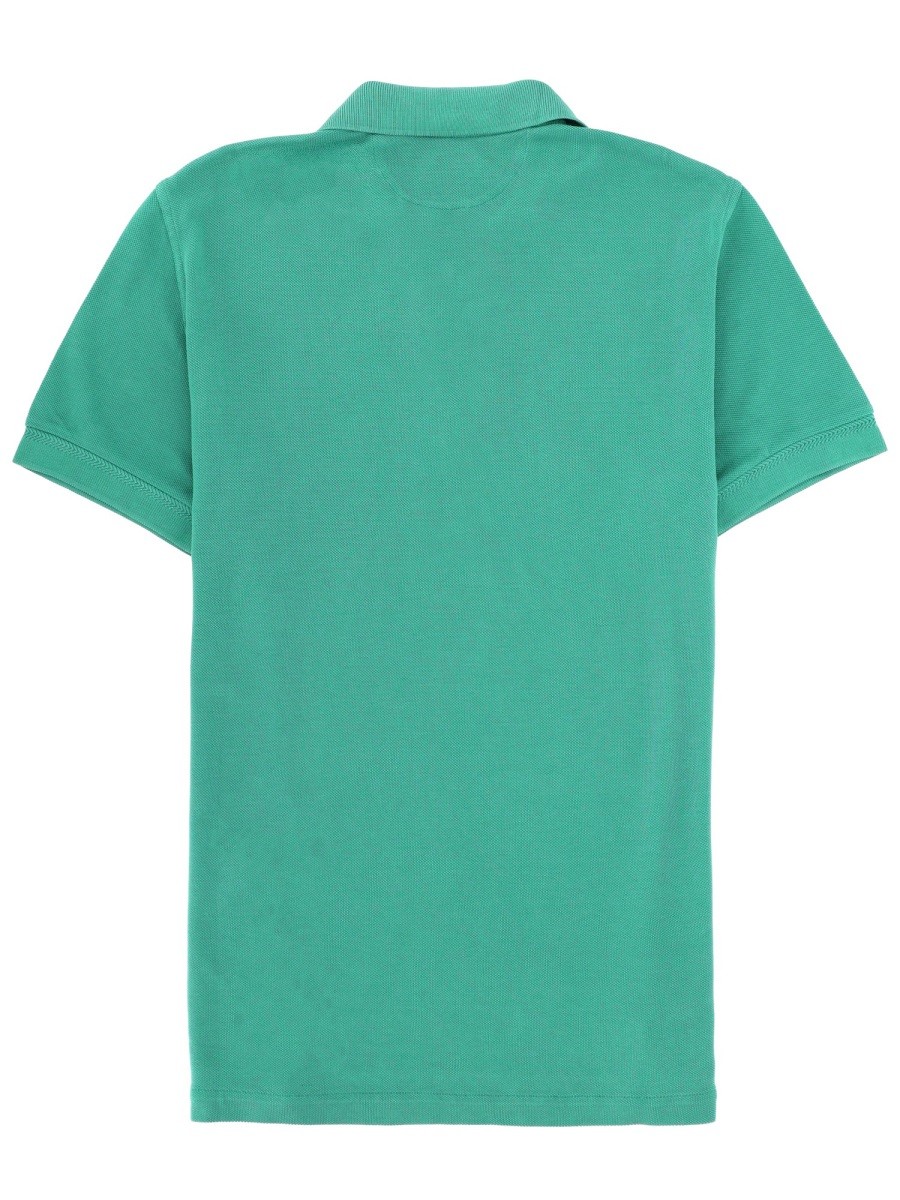 TOM FORD LYOCELL AND COTTON POLO SHIRT