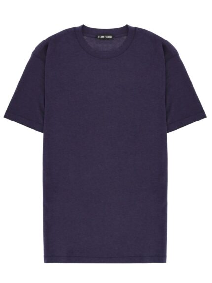 TOM FORD LYOCELL AND COTTON T-SHIRT