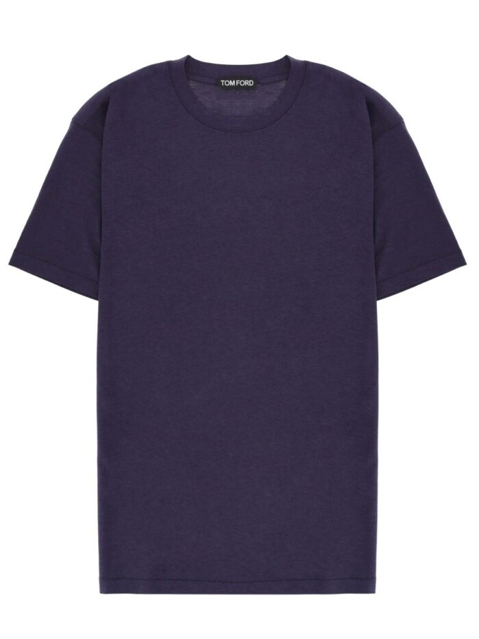 TOM FORD LYOCELL AND COTTON T-SHIRT