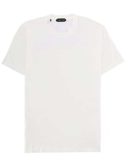 TOM FORD LYOCELL AND COTTON T-SHIRT