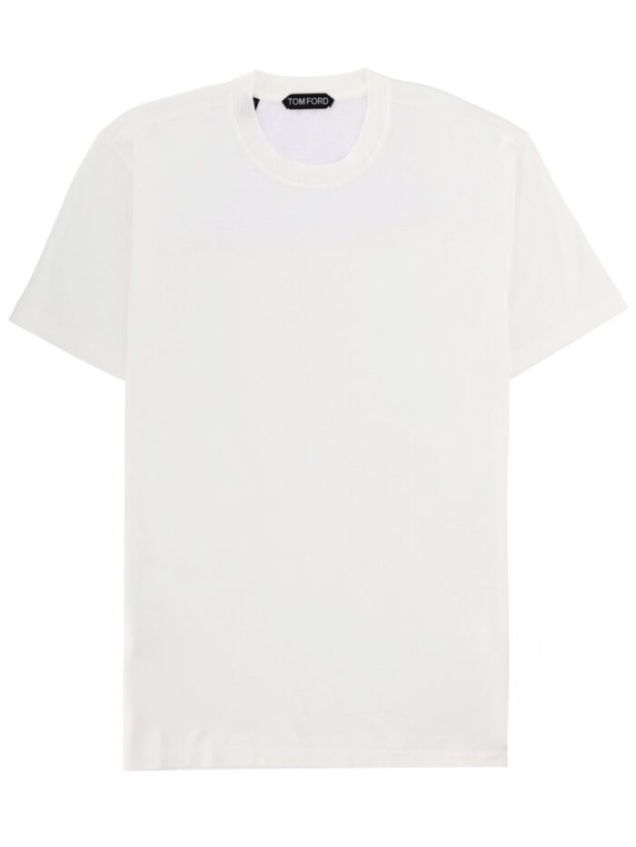 TOM FORD LYOCELL AND COTTON T-SHIRT