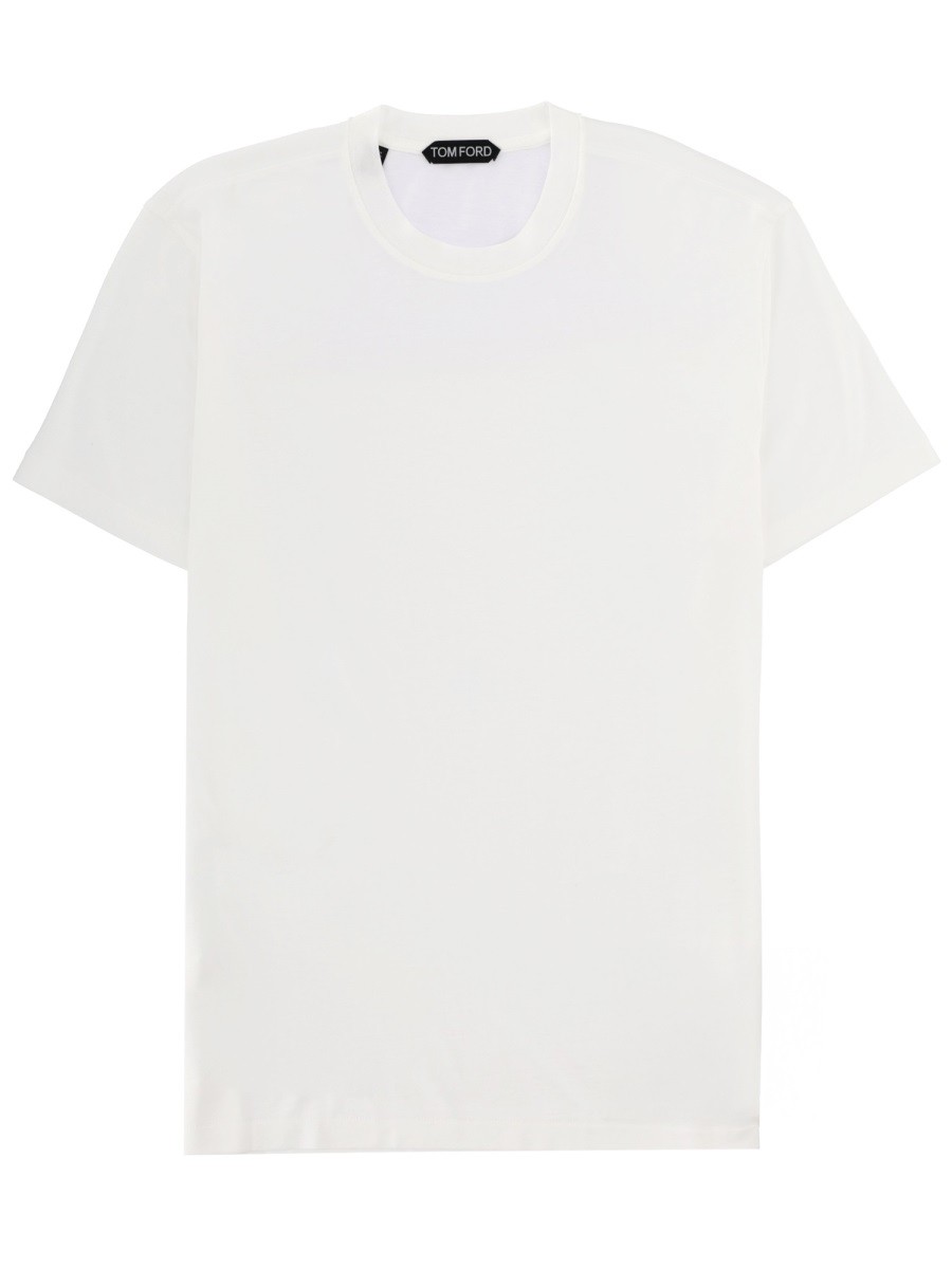 TOM FORD LYOCELL AND COTTON T-SHIRT