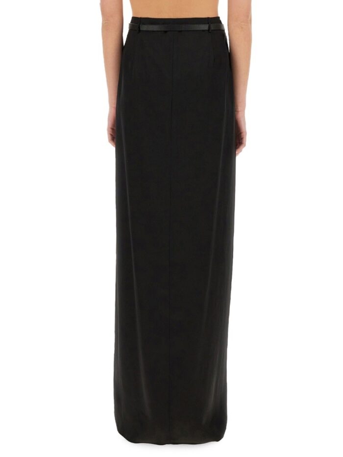 TOM FORD MAXI "WRAP" SKIRT WITH BELT