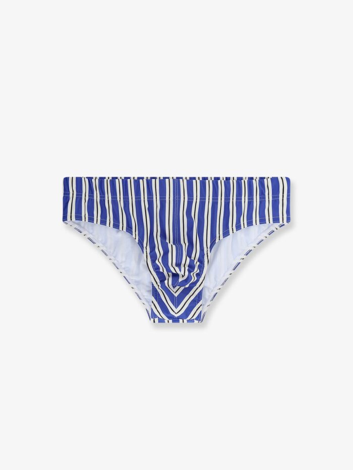 TOM FORD Nylon Swim Briefs With Striped Pattern