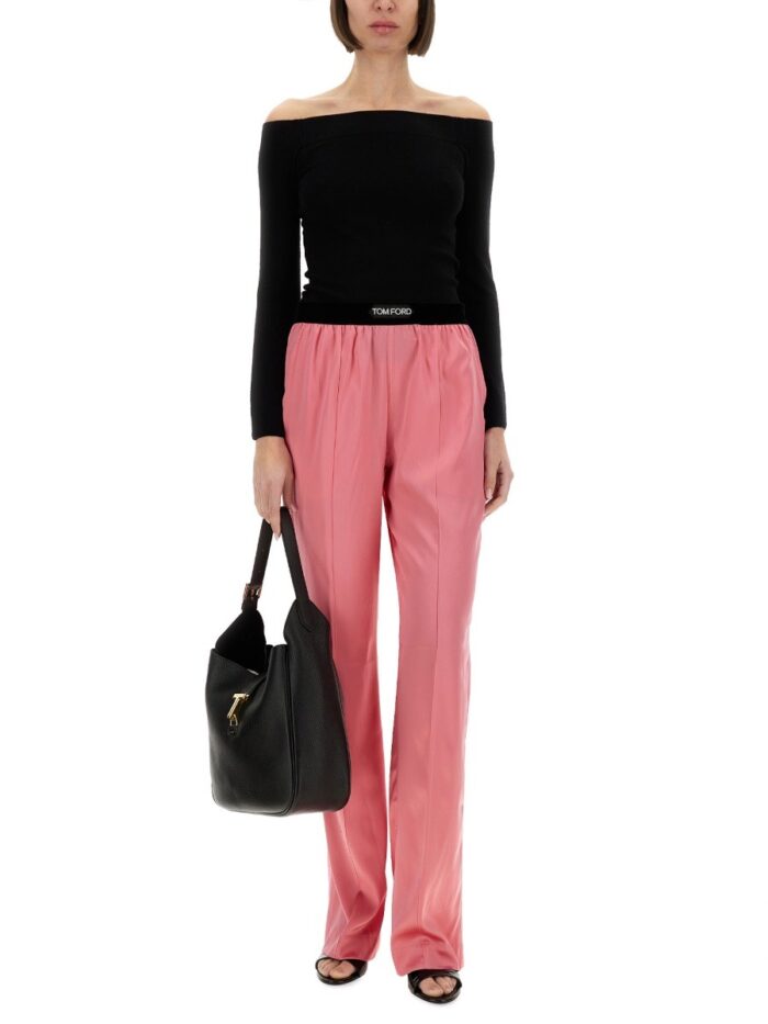 TOM FORD "OFF THE SHOULDER" KNIT TOP