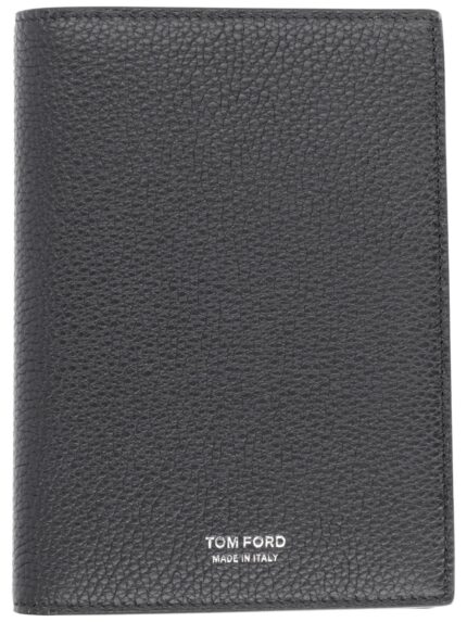 TOM FORD PASSPORT HOLDER WITH LOGO