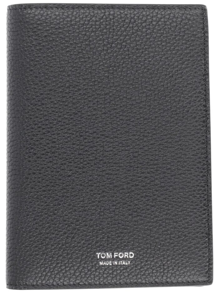 tom ford passport holder with logo TOM FORD PASSPORT HOLDER WITH LOGO