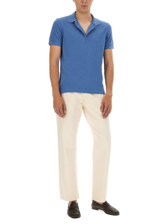 TOM FORD PIQUE POLO.