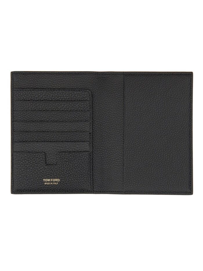 TOM FORD PORTA PASSAPORTO CON LOGO