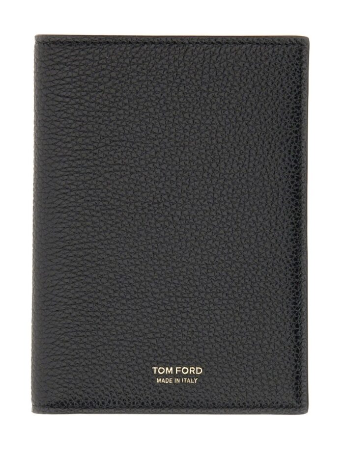 TOM FORD PORTA PASSAPORTO CON LOGO
