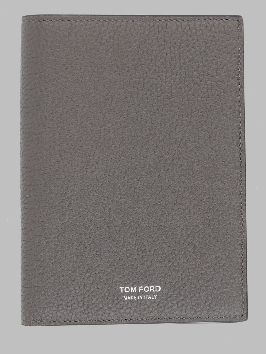 TOM FORD PORTA PASSAPORTO "T LINE" IN NABUK