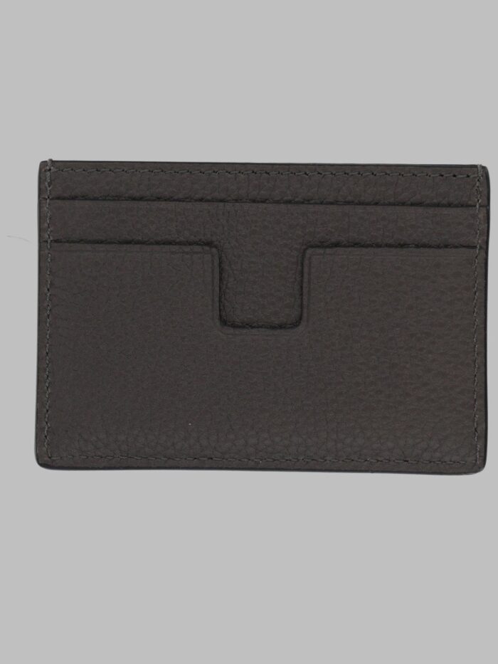 TOM FORD PORTACARTE CLASSICO IN PELLE FIORE