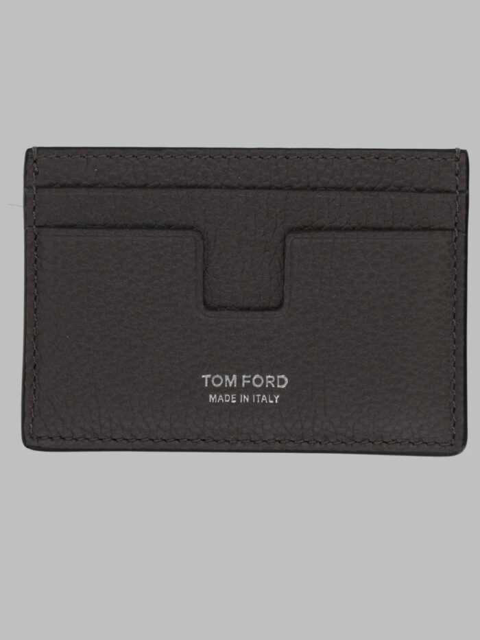 tom ford portacarte classico in pelle fiore TOM FORD PORTACARTE CLASSICO IN PELLE FIORE