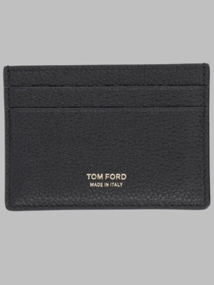 TOM FORD PORTACARTE CLASSICO IN PELLE FIORE MORBIDA