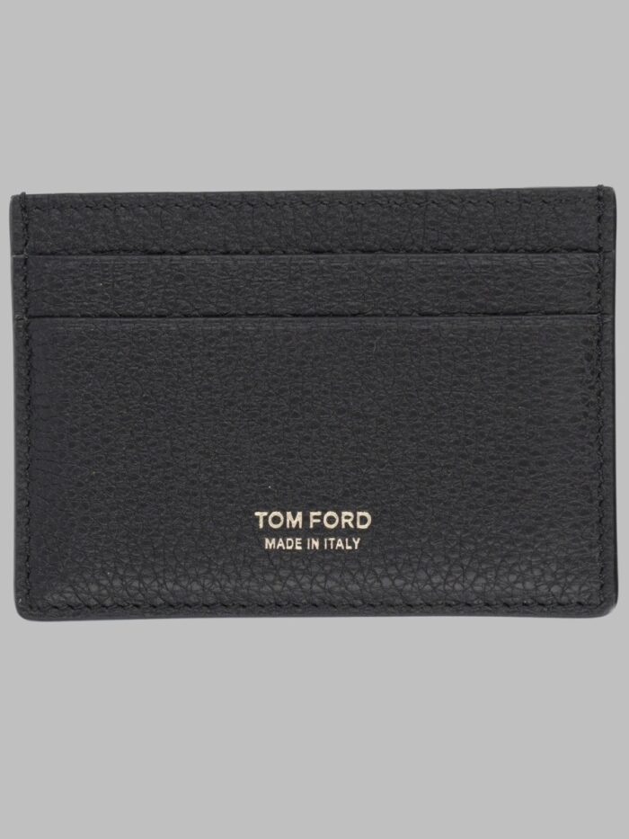 tom ford portacarte classico in pelle fiore morbida TOM FORD PORTACARTE CLASSICO IN PELLE FIORE MORBIDA