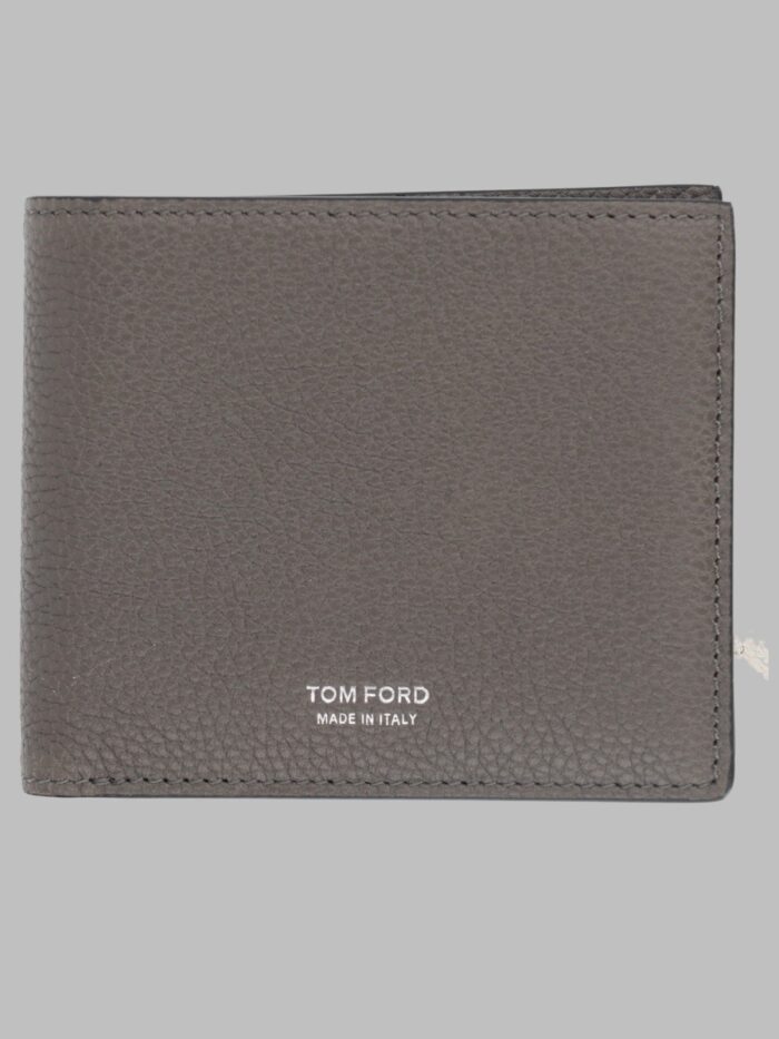 tom ford portafoglio a due ante classico in pelle fiore TOM FORD PORTAFOGLIO A DUE ANTE CLASSICO IN PELLE FIORE