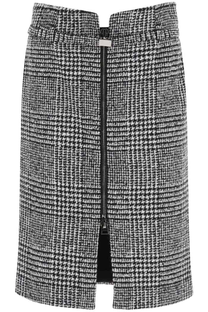 Tom Ford Prince Of Wales Pencil Skirt