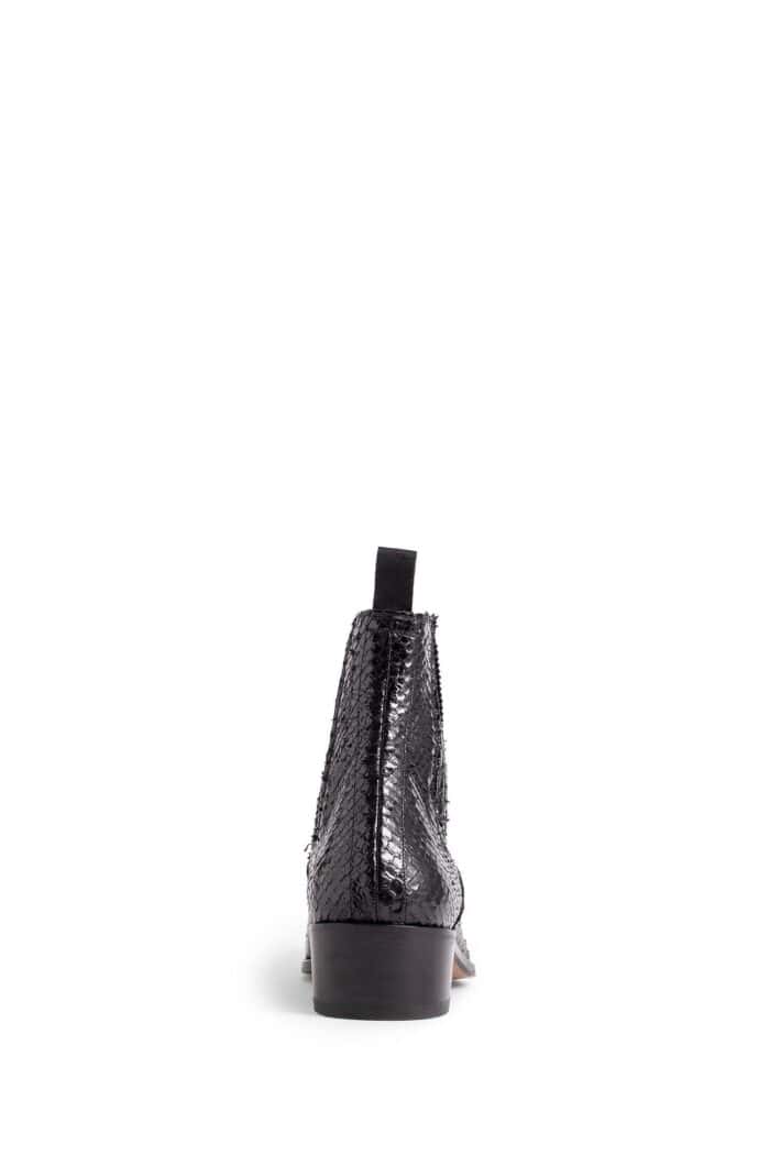 TOM FORD Printed Python Formal Boots