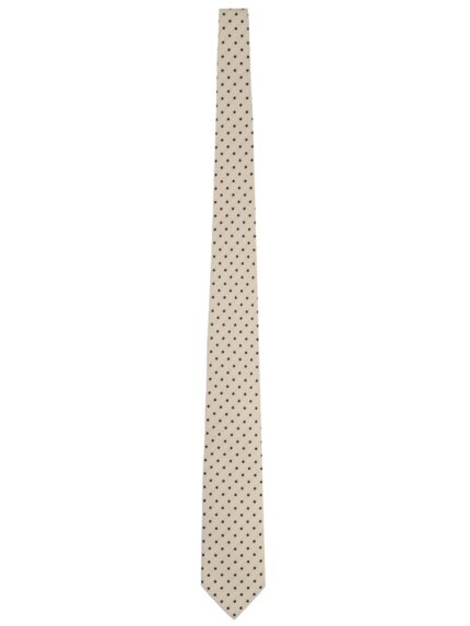 TOM FORD PRINTED SILK TIE