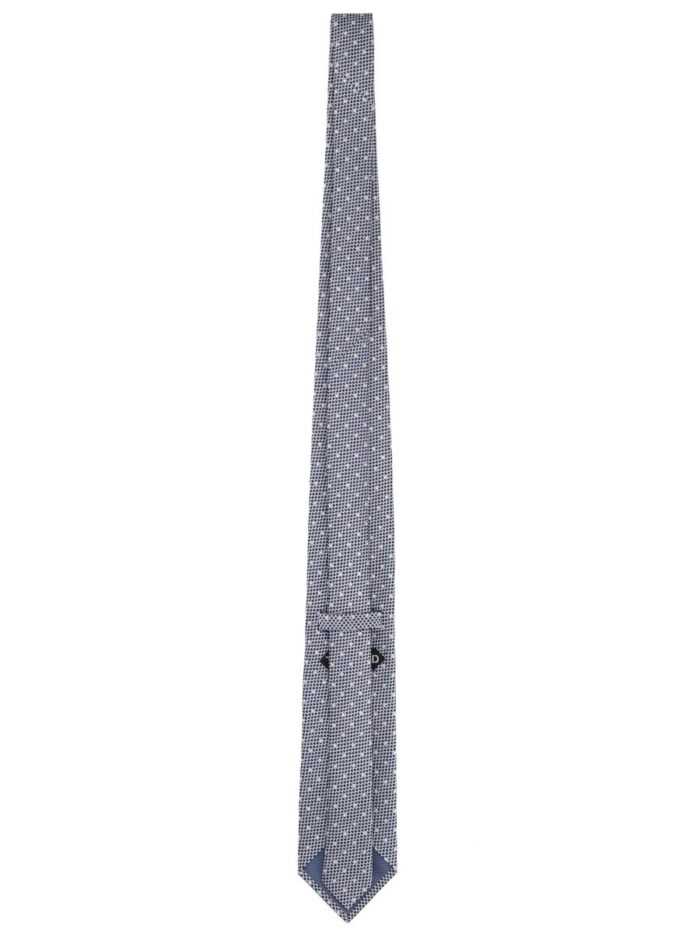 TOM FORD PRINTED SILK TIE