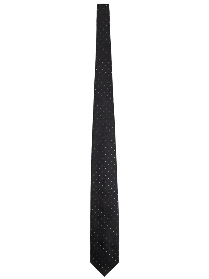 TOM FORD PRINTED SILK TIE